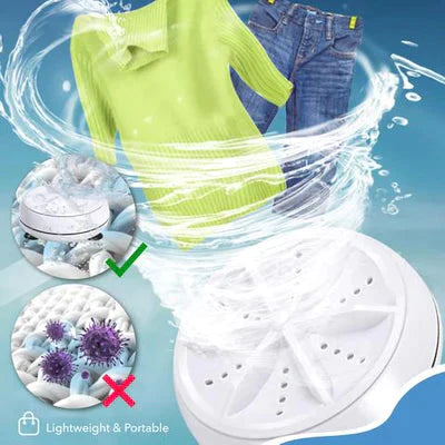 Mini Machine à Laver - SpinWash Pro + Ebook Offert